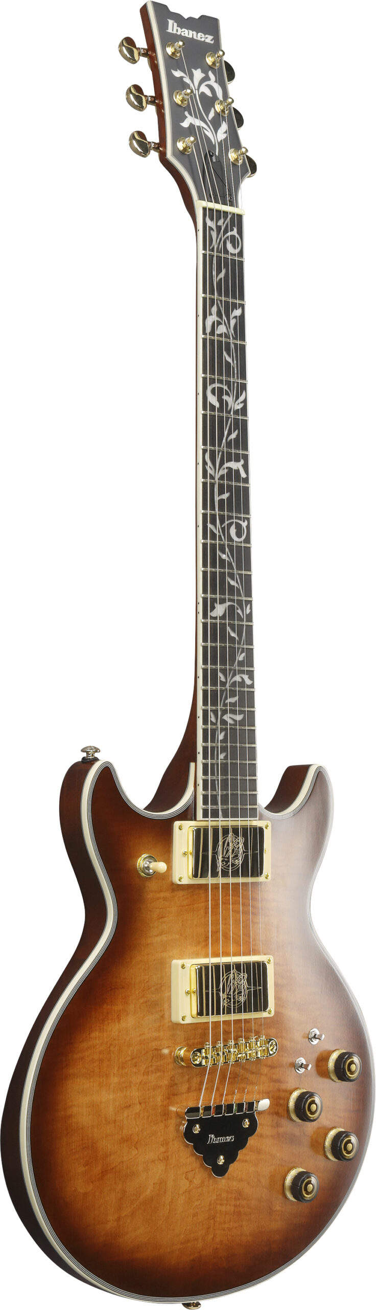 Ibanez AR Standard AR625FMSP Electric Guitar - Caramel Burst Low Gloss - Image 5