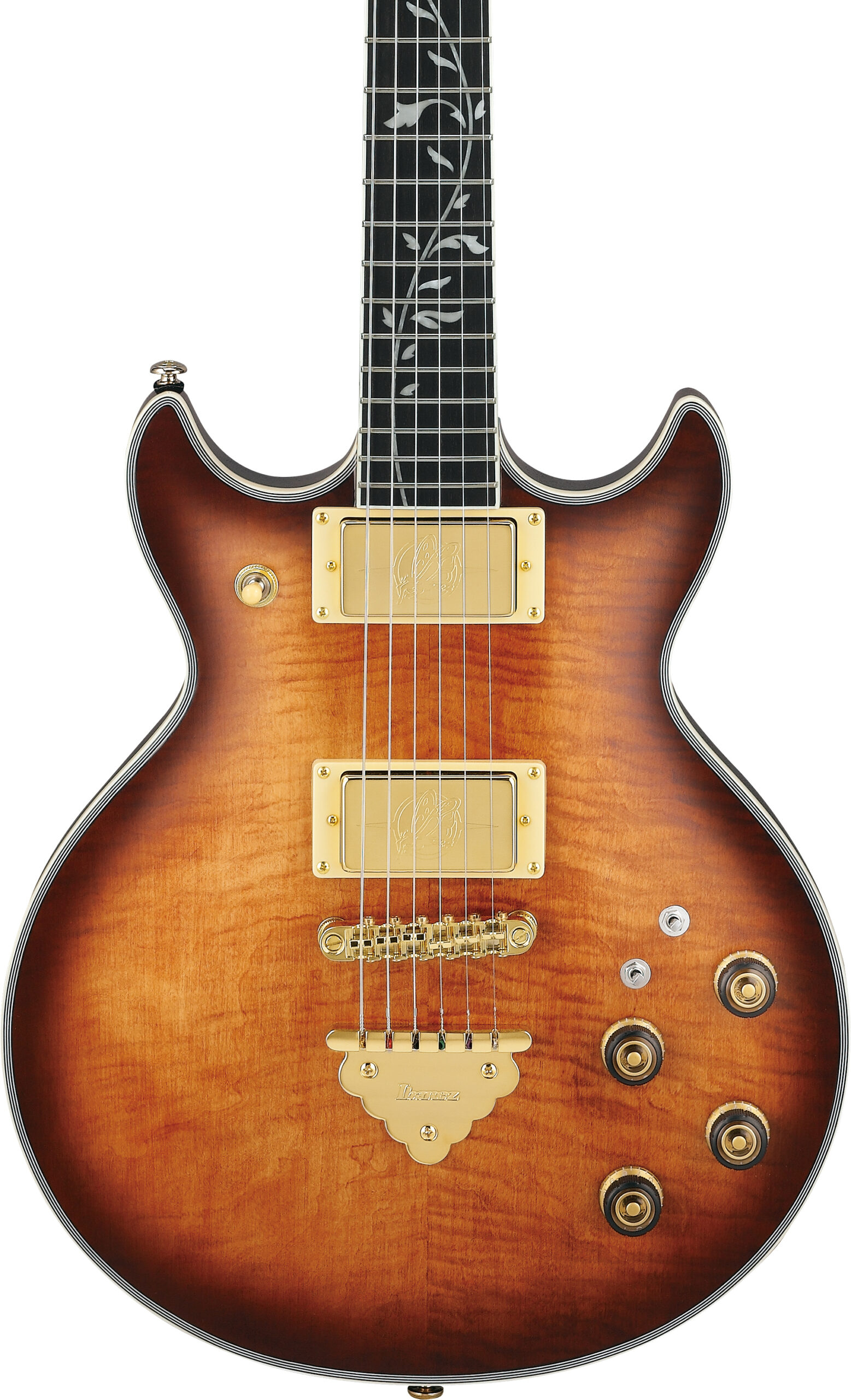 Ibanez AR Standard AR625FMSP Electric Guitar - Caramel Burst Low Gloss - Image 6