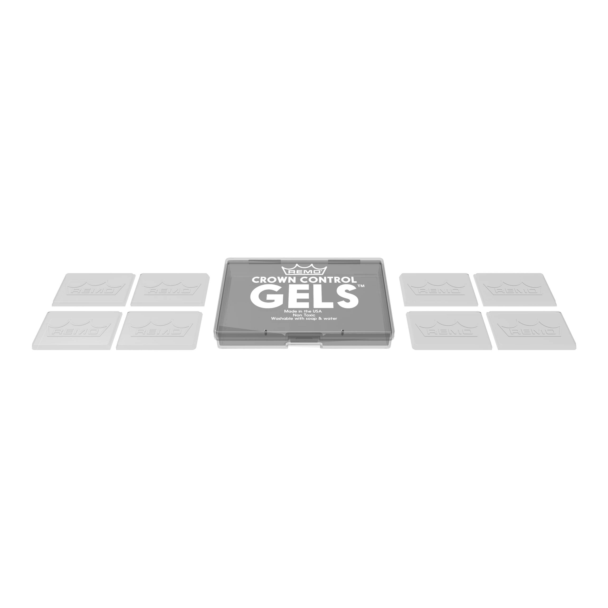 Remo Crown Control Gels - Clear (8-pack)
