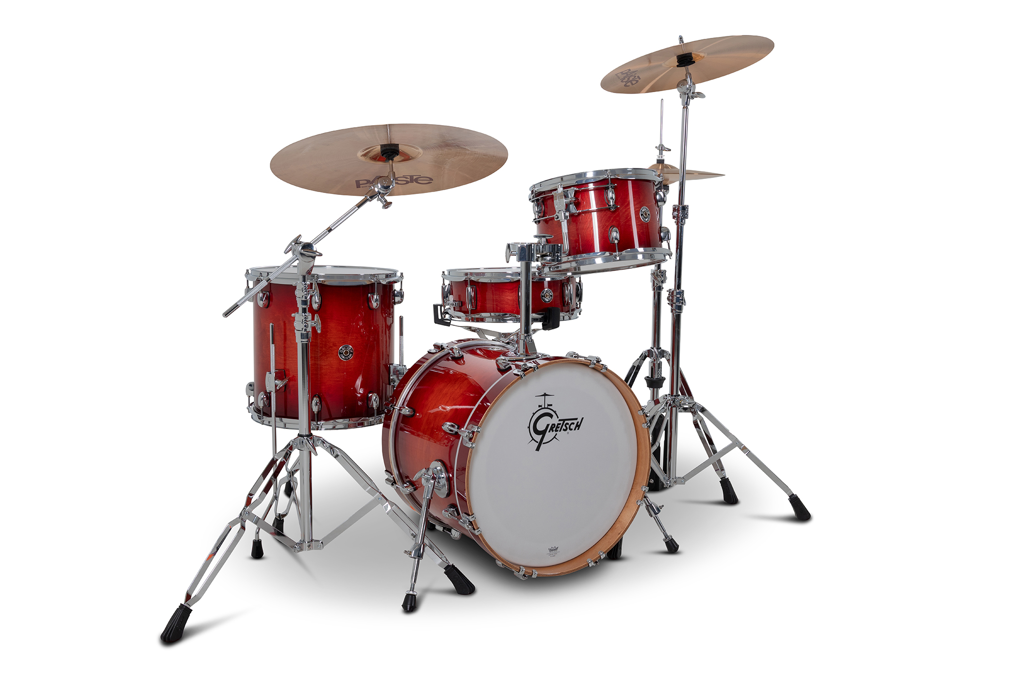 Gretsch Drums Catalina Club 4-piece Shell Pack - Gloss Crimson Burst