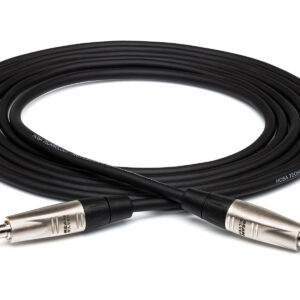 Hosa HSS-003 Pro Balanced Interconnect Cable - REAN 1/4-inch TRS Male to REAN 1/4-inch TRS Male - 3 foot