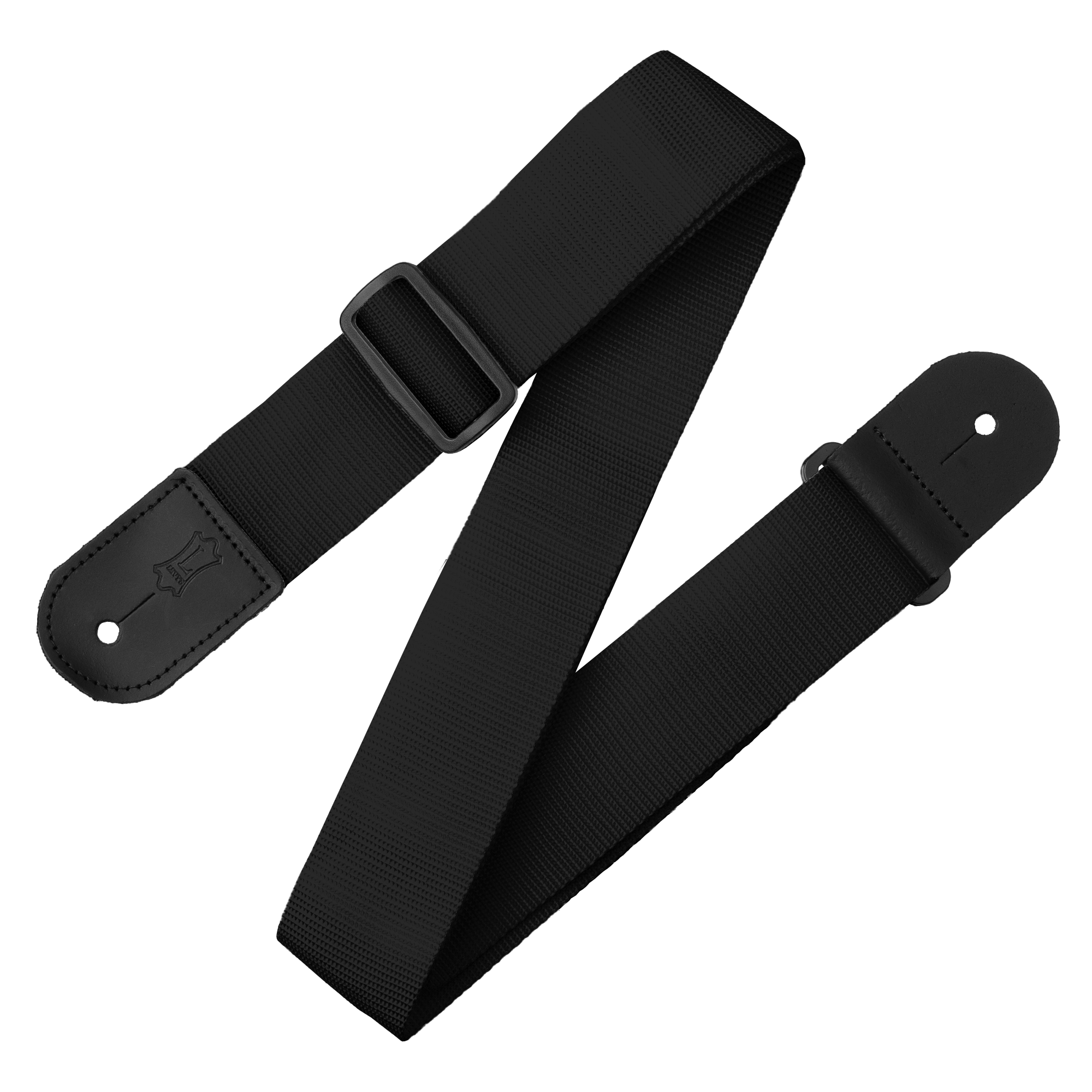 Levy's M8POLY Woven Polypropylene Guitar Strap - Black
