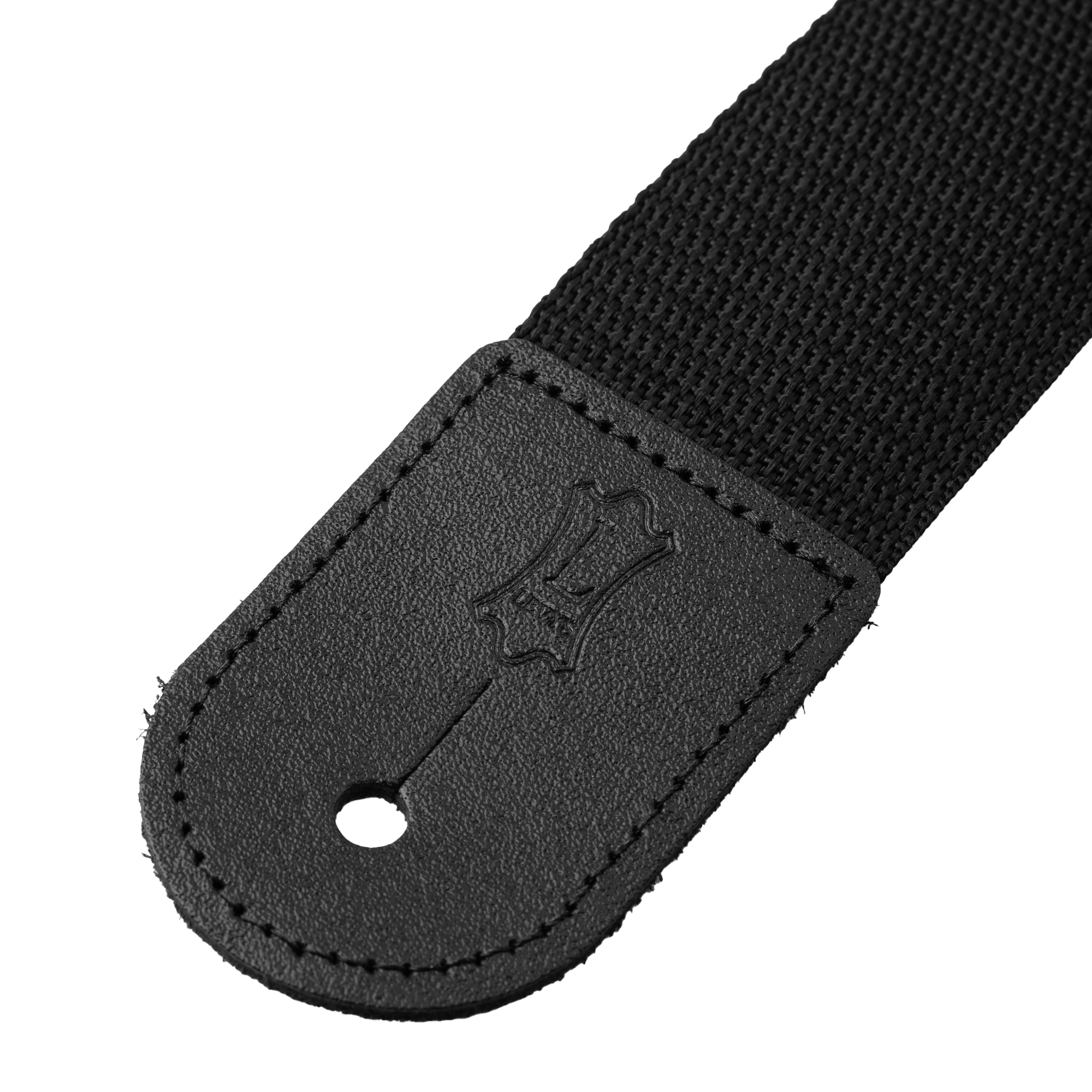 Levy's M8POLY Woven Polypropylene Guitar Strap - Black - Image 2