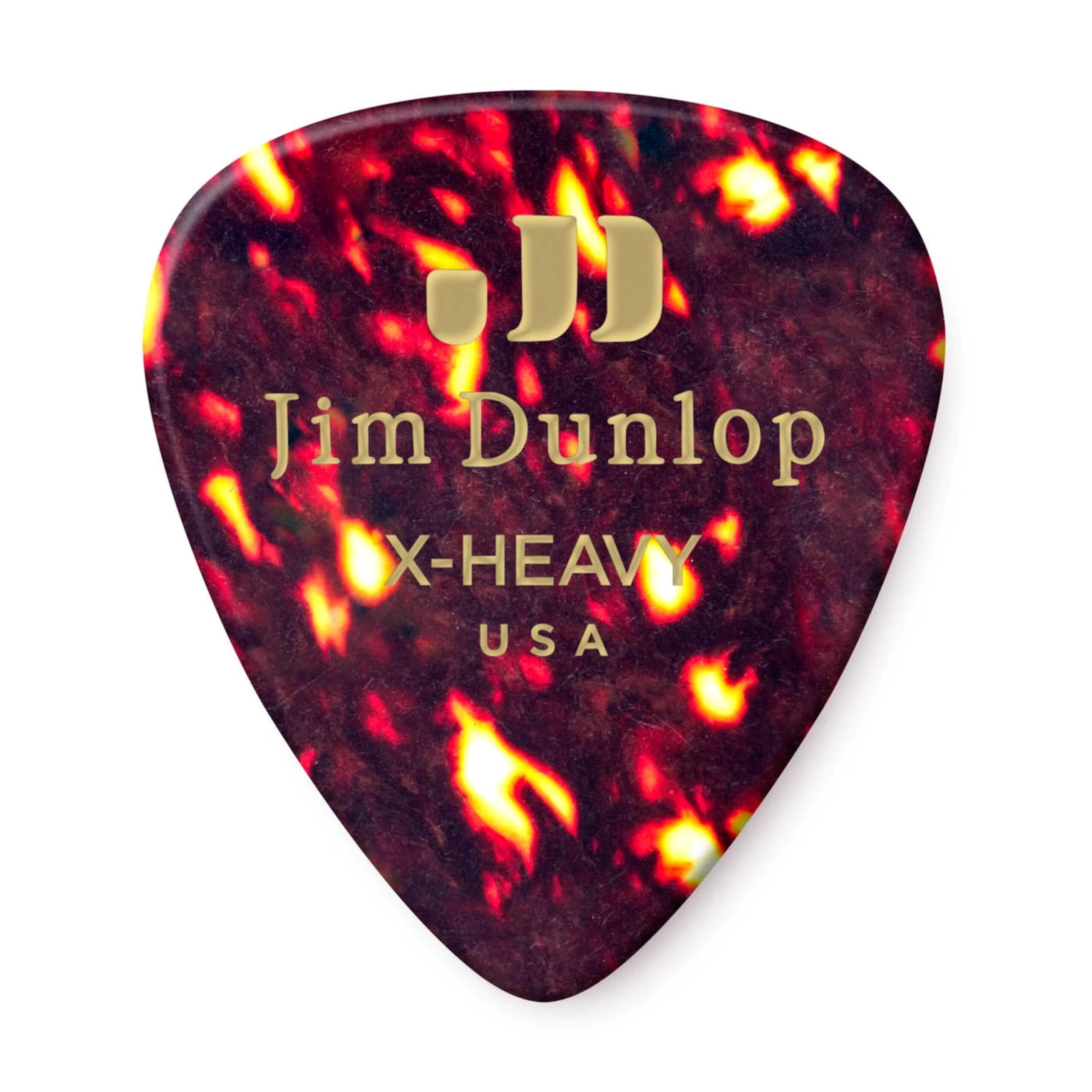 Dunlop Celluloid Guitar Picks Shell Extra Heavy Player Pack (12)