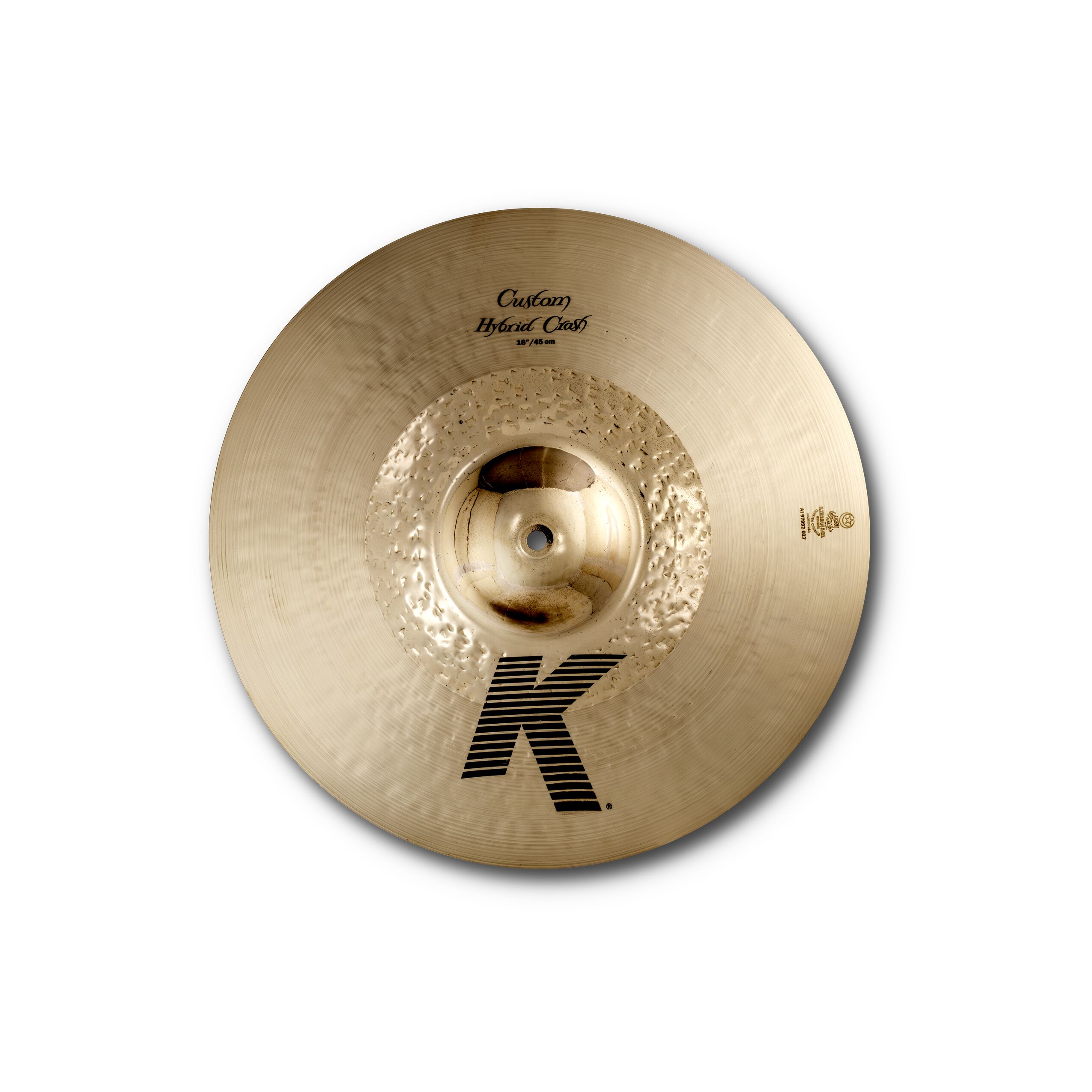 Outer String Zildjian 18 inch K Custom Hybrid Crash Cymbal - GN Music