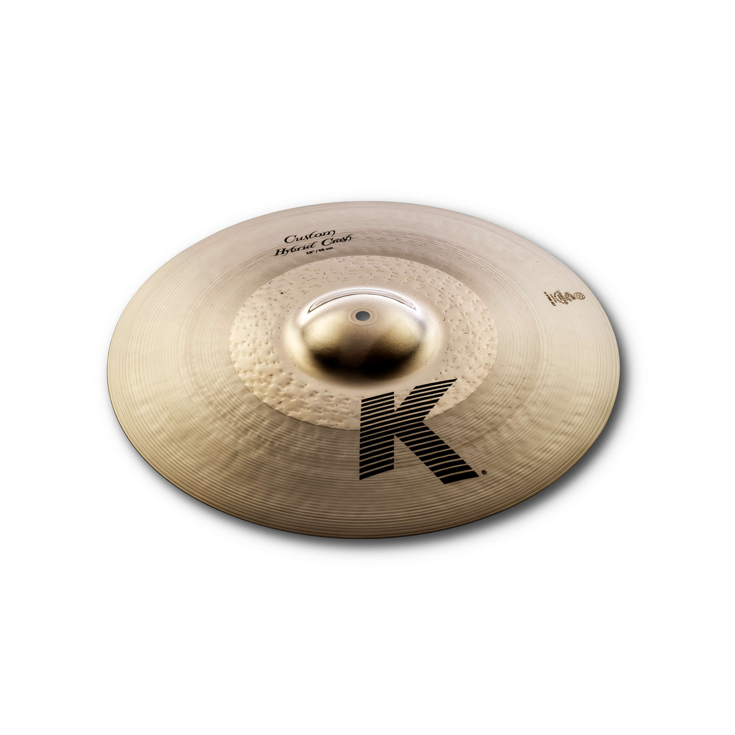 Outer String Zildjian 18 inch K Custom Hybrid Crash Cymbal - GN Music