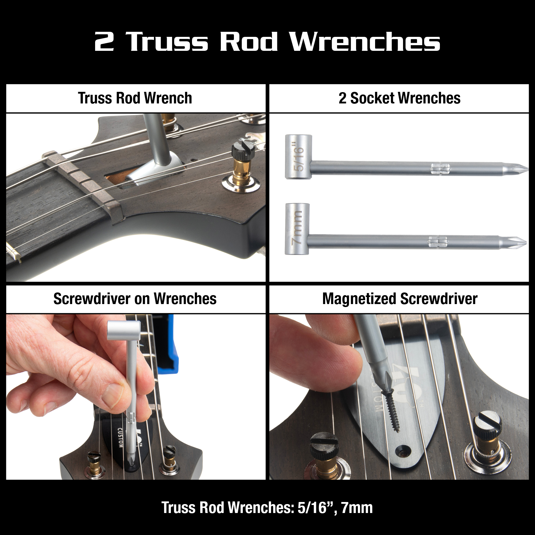 Music Nomad PRS Guitars 18-piece Tool Kit - Image 5